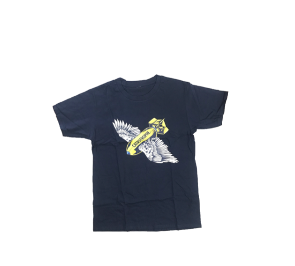 Dark Blue Wing’d Missile Tee - Image 2