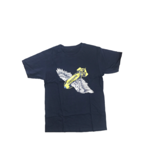Dark Blue Wing’d Missile Tee