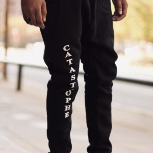 Elite Drop Crotch Joggers (Black)