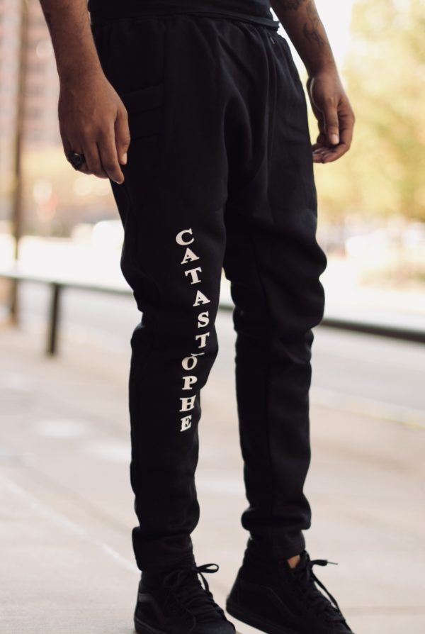 Elite Drop Crotch Joggers (Black)