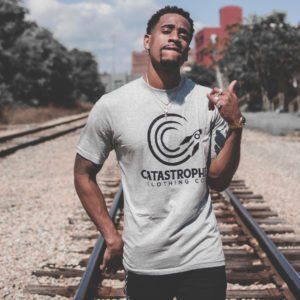 Grey Classic Logo Elite Tee