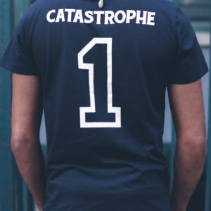 Navy Blue Baseball Tee