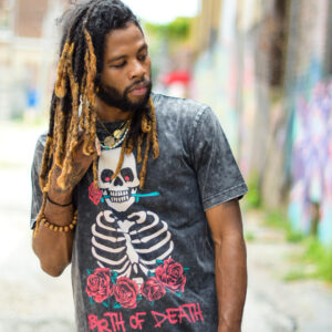 Acid Washed Birth of Death Tee