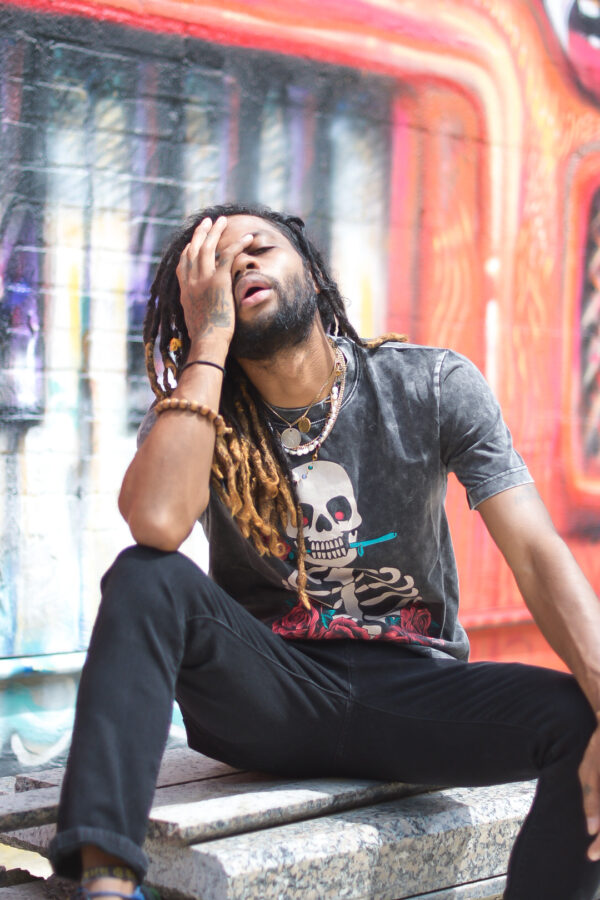 Acid Washed Birth of Death Tee - Image 2